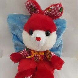 کیف عروسکی ارسال رایگان کوله مهدکودکی عروسکی خرگوش آبی