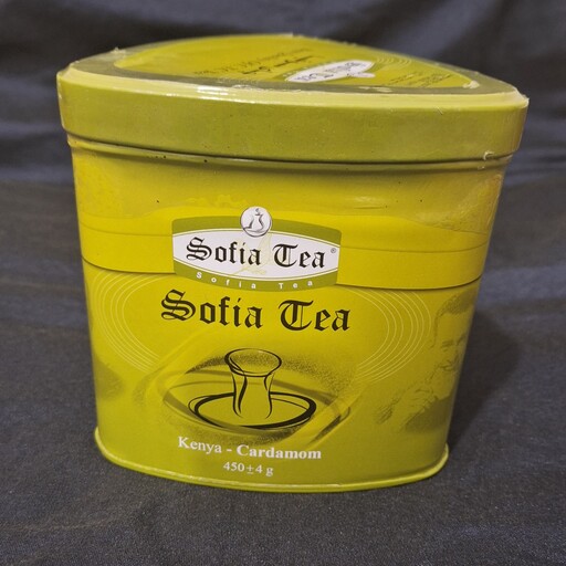 چای کله مورچه سوفیا با طعم هل درجه یک قوطی 450 گرمی