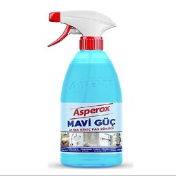 اسپری آسپروکس پاک کننده رسوب شیرآلات و سرامیک آبی حجم 1000 میل ASPEROX MAVI GUC 