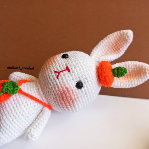 عروسک بافتنی خرگوشی دلبر 