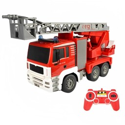 ماشین کنترلی دبل ای مدل کامیون آتش نشانی Double E Fire Truck