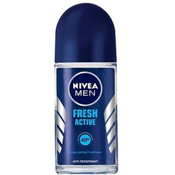 رول ضدتعریق مردانه نیوآ مدل Fresh ActiveNivea Men Fresh Active Roll-On Deodorant 50ml