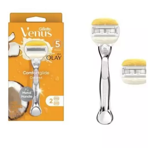 خودتراش 5لبه ژیلت مدل ونوس کامفورت گلاید

Venus Plus Olay Comfortglide Coconut Razor 5Blade