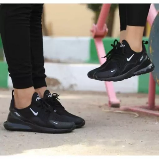 کتونی نایک ایر مکس مشکی تمام Nike Air Max 270(ارسال رایگان)