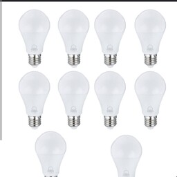 لامپ 9وات ال ای دی پارس  9w led  (لامپ ال ای دی)لامپ LED لامپ led  با ضمانت تعویض بسته 10 عددی