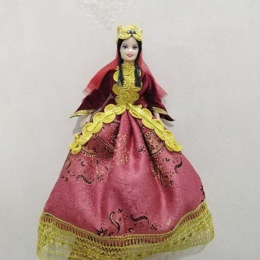 عروسک دختر قاجاری ترمه 