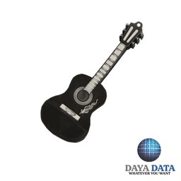 فلش مموری فانتزی دایا  دیتا  گیتار مدلPF1023-1 ظرفیت16GB-USB2 رنگ مشکی