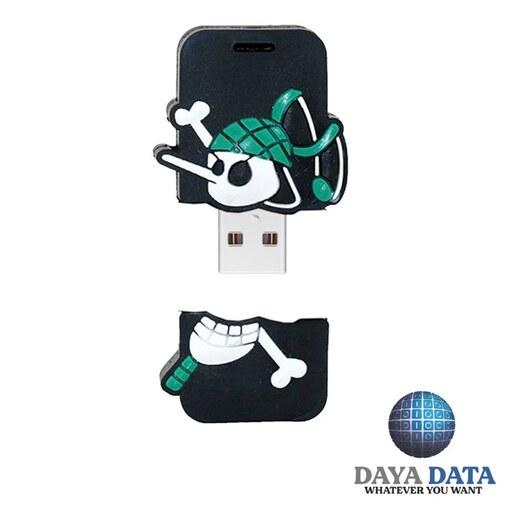 فلش مموری فانتزی دایا  دیتا  پرچم دزد دریایی طرح 3مدلPF1045-11 ظرفیت64GB-USB3 