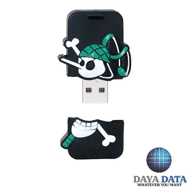 فلش مموری فانتزی دایا  دیتا  پرچم دزد دریایی طرح 3مدلPF1045-1 ظرفیت16GB-USB2 