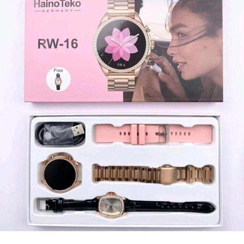 ساعت هوشمند آلمانی زنانه با ساعت هدیه