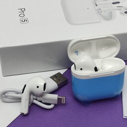 هندزفری بلوتوثی پرو 5 - رنگ سفید (Airpod pro 5)