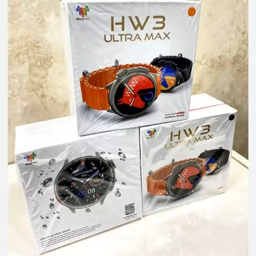 ساعت هوشمند Hw3 ultra max قیمت  1365000تومان فروش به صورت تک و عمده