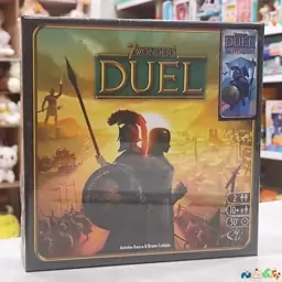 بازی فکری کارتی سون واندرز دوئل 7 wonders Duel برای 2 نفر شرکت دهکده 