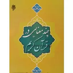 چند معنایی در قرآن کریم سید محمود طیب حسینی