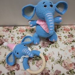عروسک و جغجغه و بندپستونک فیل