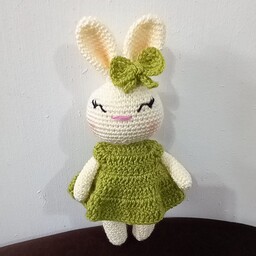 عروسک  خرگوش  دختر 