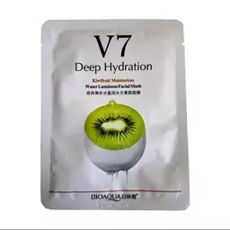 ماسک صورت نقابی بایوآکوا مدل Deep Hydration کد9477 وزن 30 گرم