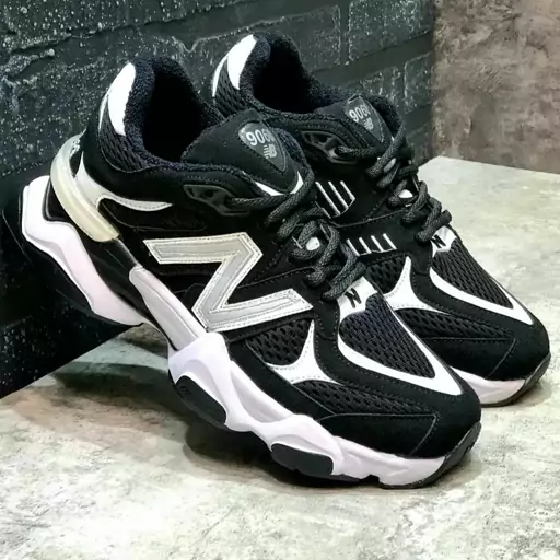 کتونی نیوبالانس کتونی مردانه new balance 9060 کتونی مشکی 