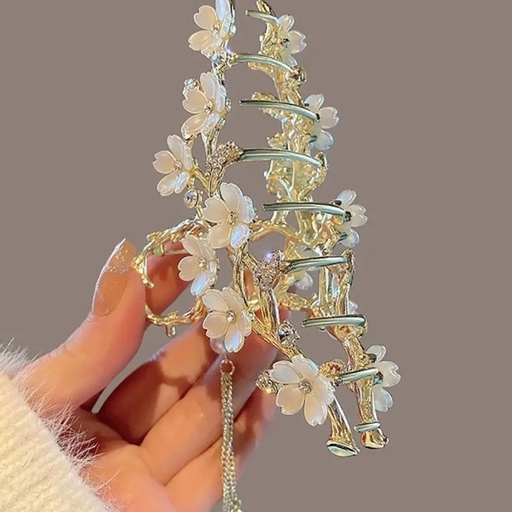 کلیپس فلزی مدل شکوفه بهاری
