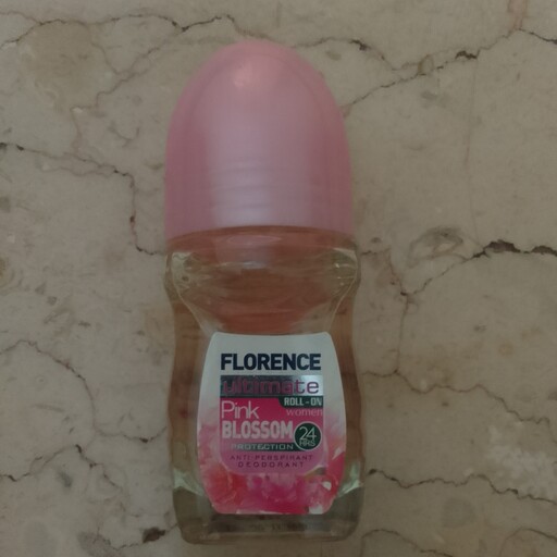 مام رول ضد تعریق فلورنس صورتیflorence ultimate pink blossom 