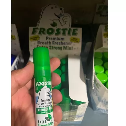 اسپری خوشبو کننده دهان و دندان فروستی مدل نعناع قوی حجم 20 میلی لیتر Frostie 