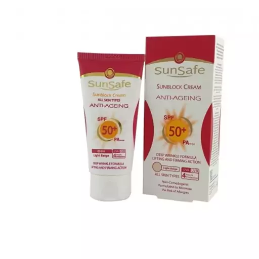 کرم ضد آفتاب و ضد چروک سان سیف SPF50 حجم 50 میلی لیتر