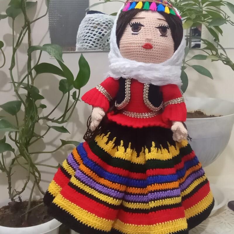 عروسک دختر گیلکی  عروسک دختر سنتی  حدود40 سانت