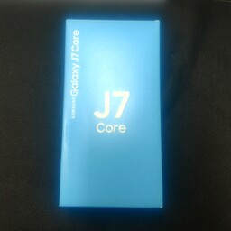 جعبه خالی و آبی رنگ طرح گوشی سامسونگ     (Samsung Galaxy j7 core) ، مناسب برای هدیه و بسته بندی