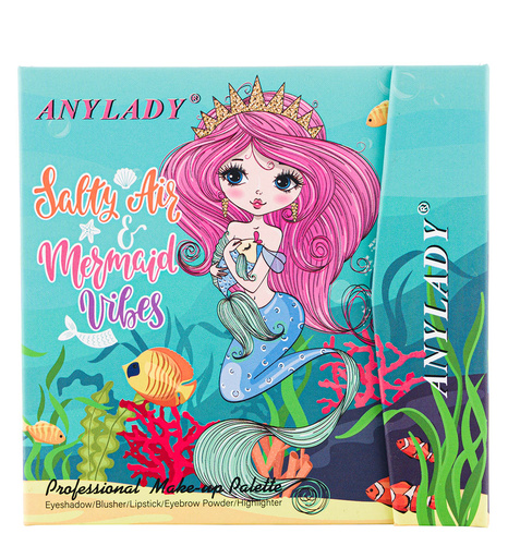 پالت سایه مدل Little Mermaid ارسال با طرح رندوم آنی لیدی (100 gr)(69811)