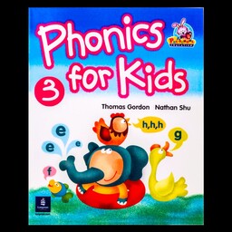 کتاب فونیکس فور کیدز phonics for kids 3 مخصوص آموزش زبان کودکان 