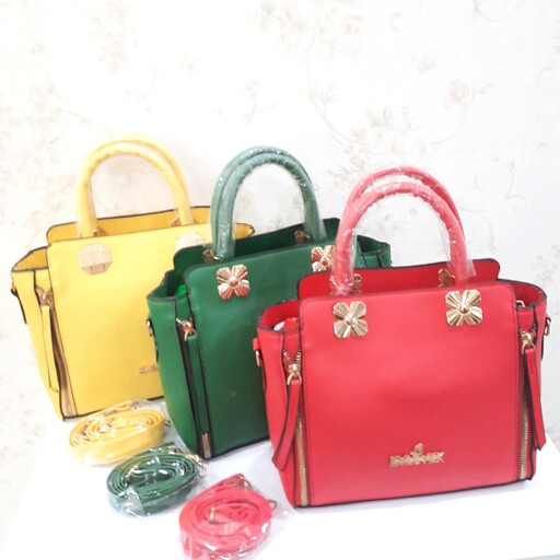 کیف زنانه کیف دخترانه کیف سبز کیف قرمز  کیف زرد