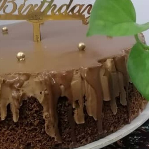 چیز کیک شکلات و نسکافه  برپایه کیک شکلاتی 