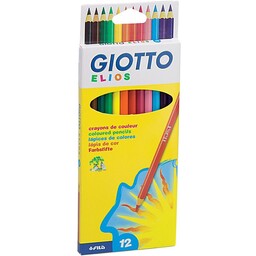 مداد رنگی جیوتو 12 رنگ 