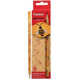 مداد مشکی پنتر زنبور بسته 12 عددی 
