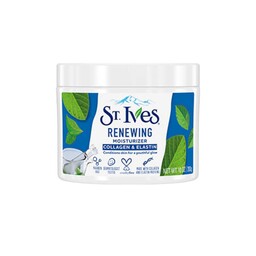 کرم مرطوب کننده و آبرسان Renewing حاوی کلاژن و الاستین از برند سنت ایوز St.Ives ، وزن 283 گرم