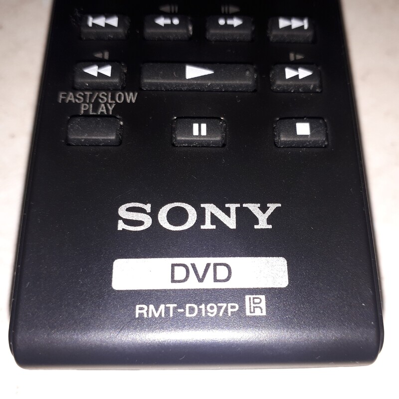کنترل فابریک تلویزیون و دی وی دی پلیر سونی SONY DVD PLAYER