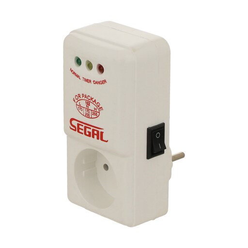 محافظ برق پکیج و لوازم صوتی تصویری سگال مدل تک خانه بسته 40 عددی (1 کارتن)