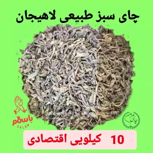 چای سبز قلم بدون چوب ایرانی کیسه 10 کیلویی تولید 1403