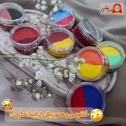 خط چشم رنگی فانتزی آکوا کاسه ای دو رنگ برند فیوربیوتی (تکی) 