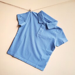 تیشرت پسرانه پنبه جودون لوپیلو رنگ آبی مناسب 4-12سال  چوکو کیدز