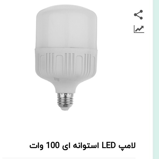 لامپ LED استوانه ای 100 وات دونیکو مهتابی و آفتابی 