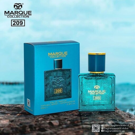 عطر جیبی ورساچه اروس مردانه مارکویی کالکشن مدل Versace eros کد 209 حجم 25 میلی 