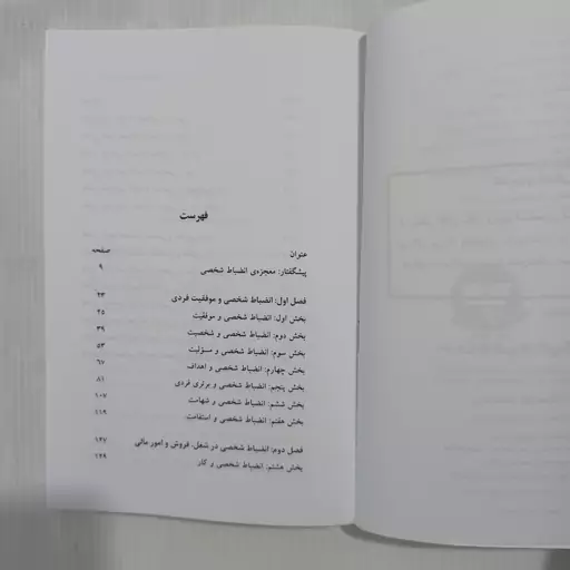 کتاب قدرت انضباط شخصی  چ اول1390    288صفحه