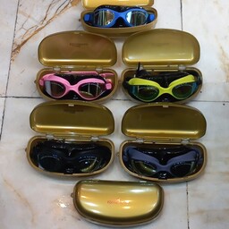 عینک شنا یاماکاوا جیوه ای جعبه طلایی (گوشگیر دار)