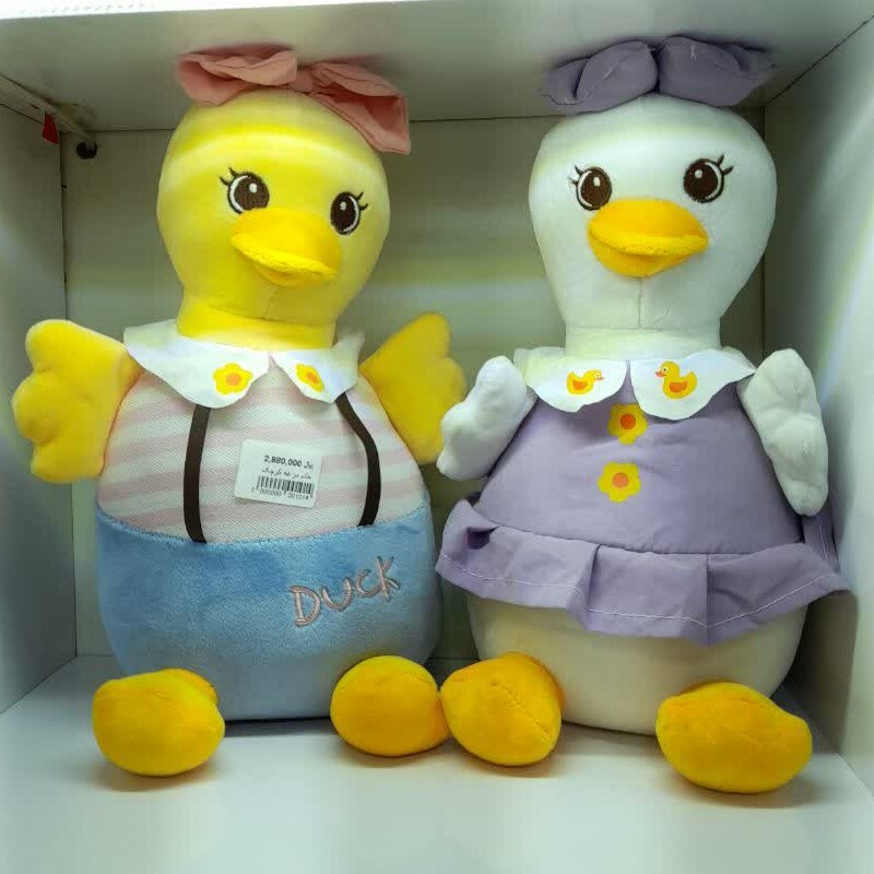 اسباب بازی عروسک پولیشی خانم مرغه و خانم اردکه