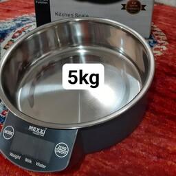 ترازو آشپزخانه  مکسی

وزن دقیق از 1 گرم تا 5 کیلو

بدنه تمام استیل ضد زنگ


