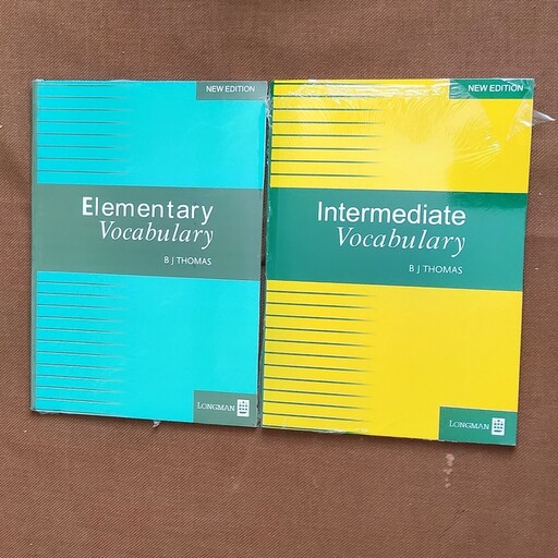 کتاب لغت سطح مقدماتی و متوسطه بی جی توماس elementary vocabulary intermediate vocabulary 