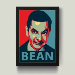 تابلو مدل دکوراتیو مستر بین Mr.bean کد G08-12