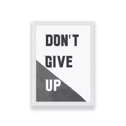 تابلو طرح انگیزشی dont give up