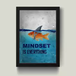 تابلو مدل دکوراتیو انگیزشی mindset کد G5-25